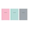 A5 Pastel Ruled Hardback Book - Assorted Notebook Journal Diary Writing Office For Cheap