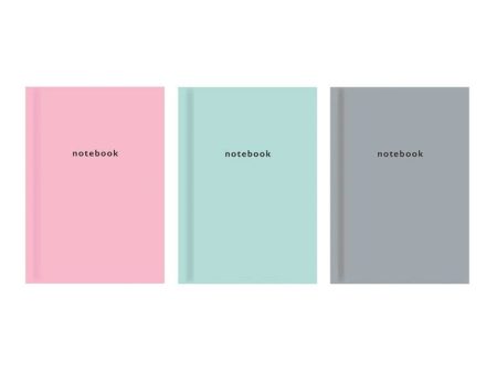 A5 Pastel Ruled Hardback Book - Assorted Notebook Journal Diary Writing Office For Cheap