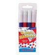 Bingo Markers - 4 Pack Blue Red Dabbers Game Night Supplies Online