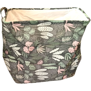 Laundry Bag Olive Green And Pink For Discount