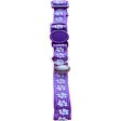 Paw Print Cat Collar - Purple Adjustable Comfortable Durable Pet Accessory Cheap