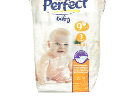 Perfect Baby Unisex Diapers - 3 Midi 4-9 Kg Online