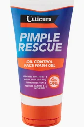 Cuticura Pimple Rescue Oil Control Face wash Gel Supply