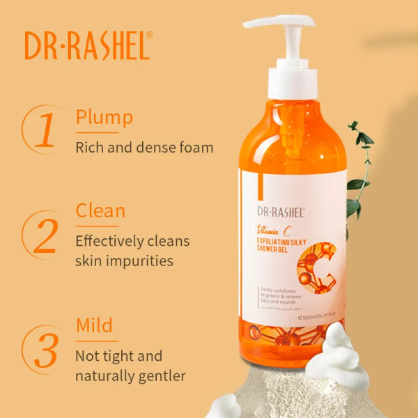 Dr. Rashel Vitamin C Exfoliating Silky Shower Gel Online Sale