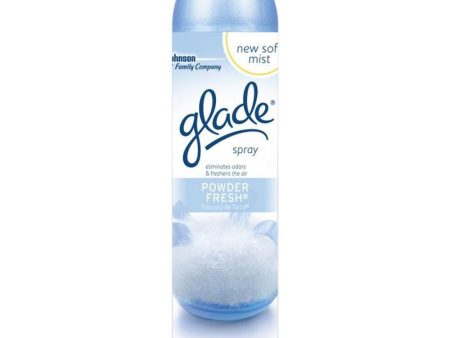 GLADE - AIR FRESHENER - POWDER FRESH 8 OZ - 12CT CASE on Sale