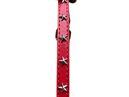 Star Cat Collar - Red Adjustable Comfortable Durable Pet Accessory Online Hot Sale