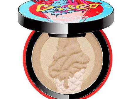 Starway Disco Ice Cream Pressed Powder - Cocoa Natural Face Makeup Cosmetics Beauty Online Hot Sale