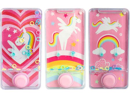 Unicorn Water Game - Assorted Designs Fun Handheld Toy Kids Retro on Sale