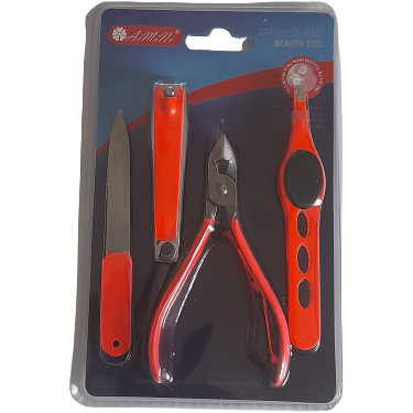 AiMiMi Stainless Steel Nail Clipper Set - Dark Orange on Sale