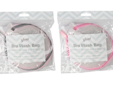 Bra Wash Bag - Assorted Colours Mesh Laundry Bag for Delicates and Lingerie Discount