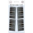 Brown Hair Grips 200 Pack - Bobby Pins Clips Styling Accessories Salon Supplies Discount