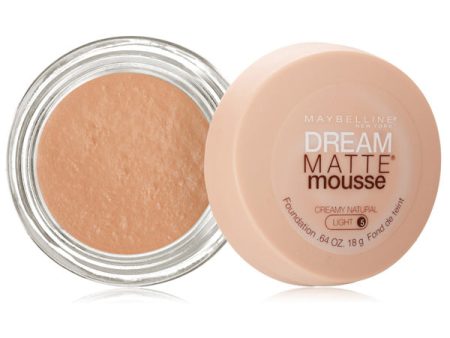 MAYBELLINE - Dream Matte Mousse Foundation 050 Creamy Natural - 0.64 oz. (18 g) Online Sale