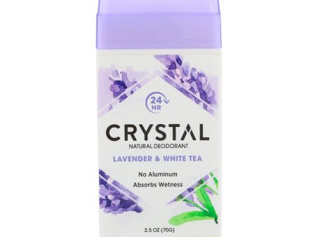 CRYSTAL - Invisible Solid Deodorant, Lavender & White Tea  - 2.5 oz. (70 g) on Sale