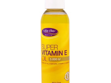 LIFE-FLO - Super Vitamin E Oil 5000 I.U. - 4 fl. oz. (118 ml) For Sale