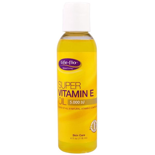 LIFE-FLO - Super Vitamin E Oil 5000 I.U. - 4 fl. oz. (118 ml) For Sale