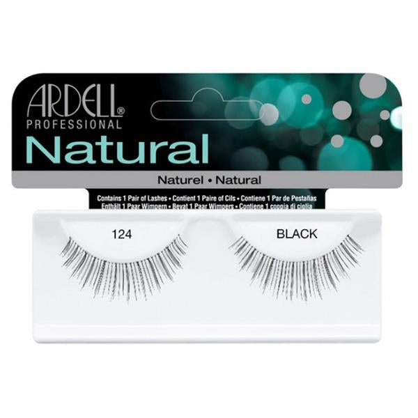 ARDELL - Natural Lashes #124 Black - 1 Pair of Lashes For Cheap