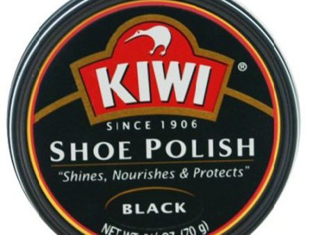 KIWI - Black Shoe Polish Paste Giant Size - 2.5 oz. (70 g) Discount