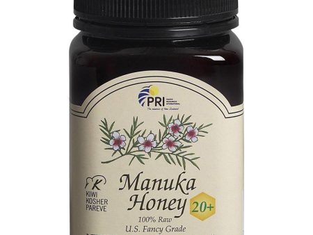 PRI - Manuka Honey Bio Active 20+ 100% Raw - 1.1 Lbs. (500 g) Online