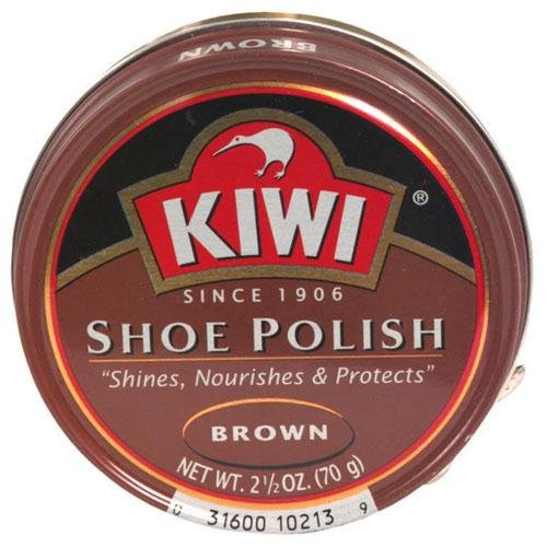 KIWI - Brown Shoe Polish Paste Giant Size - 2.5 oz. (70 g) Discount