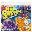 MR. SKETCH - Scented Watercolor Markers Chisel-Tip - Set of 8 For Discount