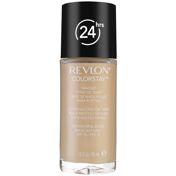 REVLON - ColorStay Makeup for Combination Oily Skin 220 Natural Beige - 1 fl. oz. (30 ml) Hot on Sale