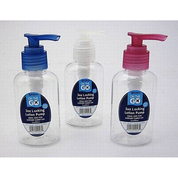 SPRAYCO - Clear Locking Lotion Pump - 3 oz. (89 ml) Online Sale