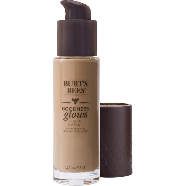 BURT S BEES - Goodness Glows Liquid Foundation, Honey - 1 fl. oz. (29.5 ml) For Sale