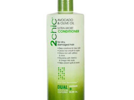 GIOVANNI - 2Chic Ultra Moist Avocado & Olive Oil Conditioner - 24 fl. oz. (710 ml) Online now