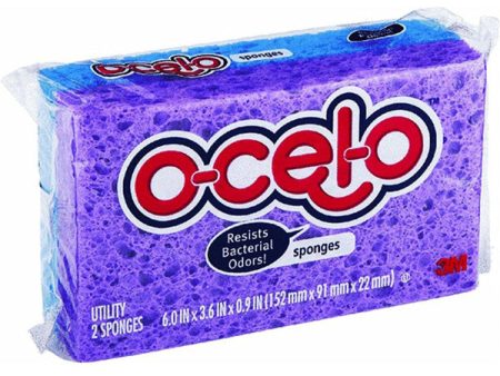 OCELO - StayFresh Utility Sponge - 2 Sponges For Discount