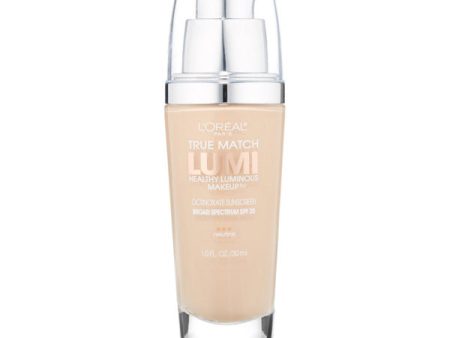 L OREAL - True Match Lumi Makeup N1-2 Soft Ivory Classic Ivory - 1 fl. oz. (30 ml) Online Hot Sale