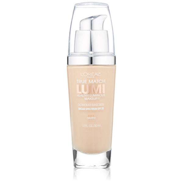 L OREAL - True Match Lumi Makeup N1-2 Soft Ivory Classic Ivory - 1 fl. oz. (30 ml) Online Hot Sale